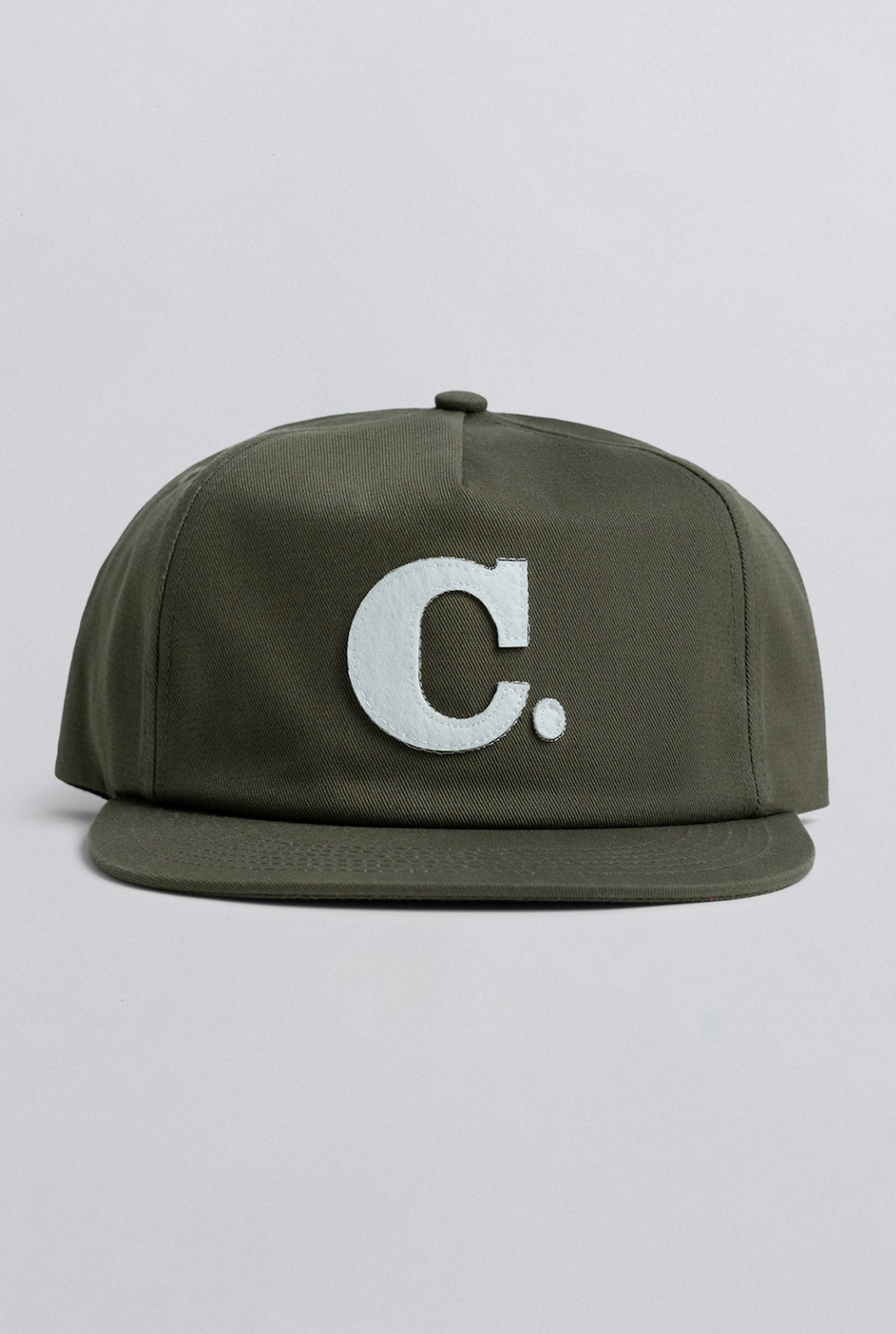 Champlain Letterman Hat - Olive