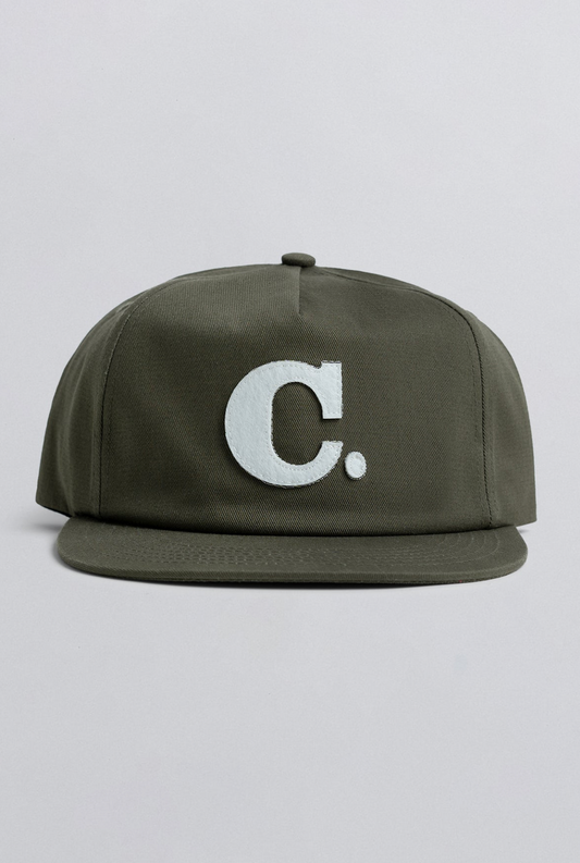 Champlain Letterman Hat - Olive