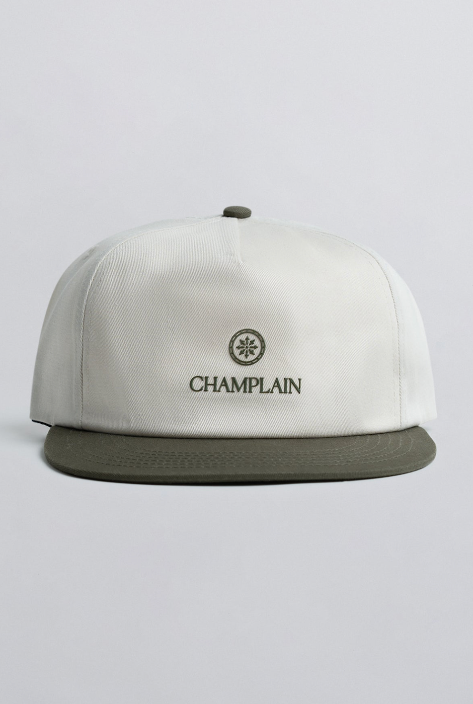Champlain Hat Creme And Olive