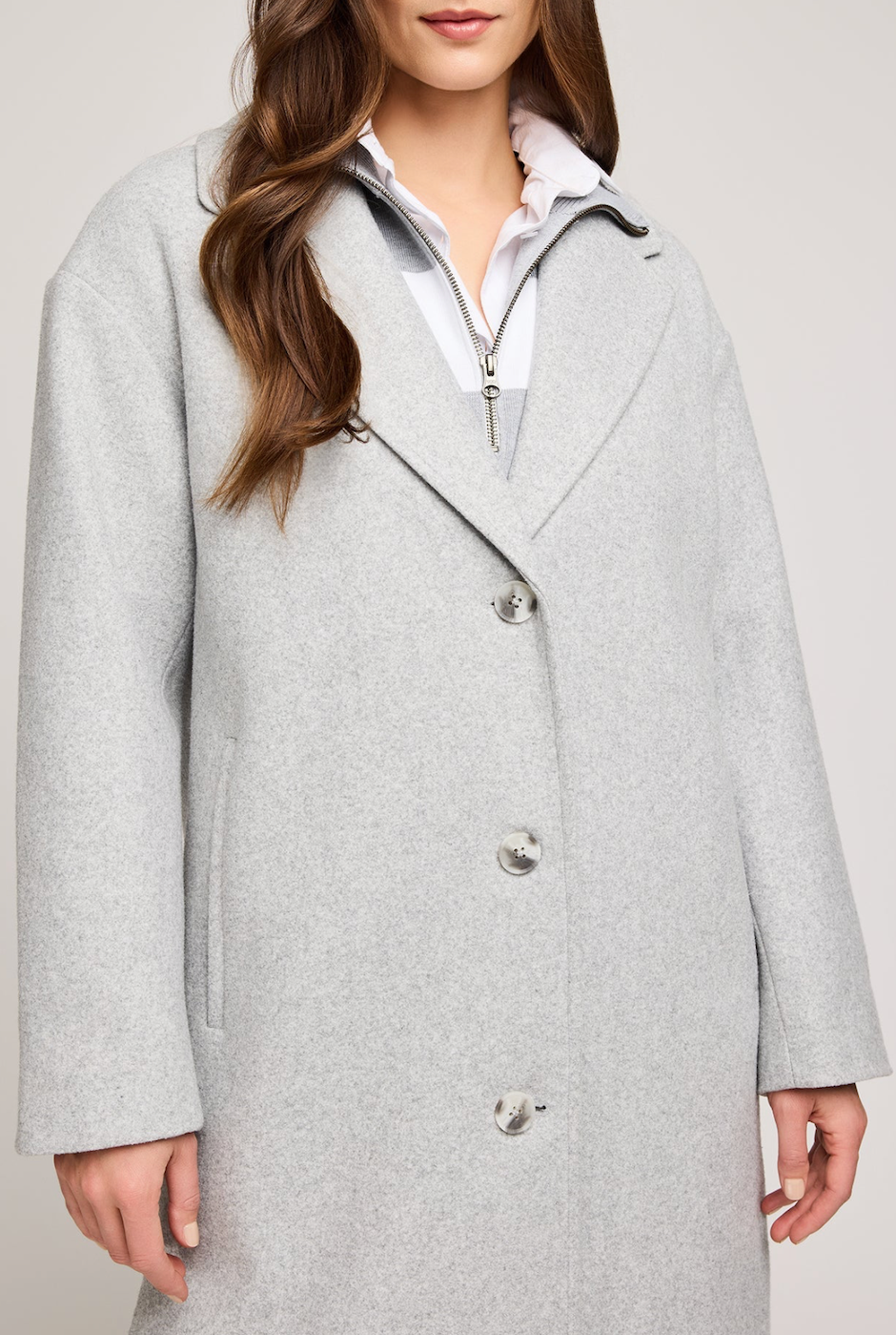 Gentle Fawn Agatha Coat - Heather Grey