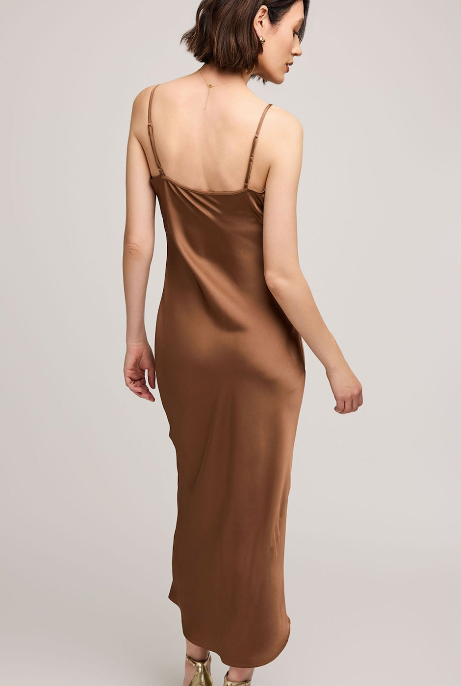 Gentle Fawn Isra Midi Dress - Chestnut