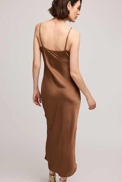 Gentle Fawn Isra Midi Dress - Chestnut