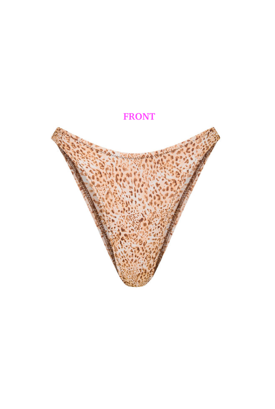 Kulani Kinis High Leg Vintage Bikini Bottom - Wild Skies