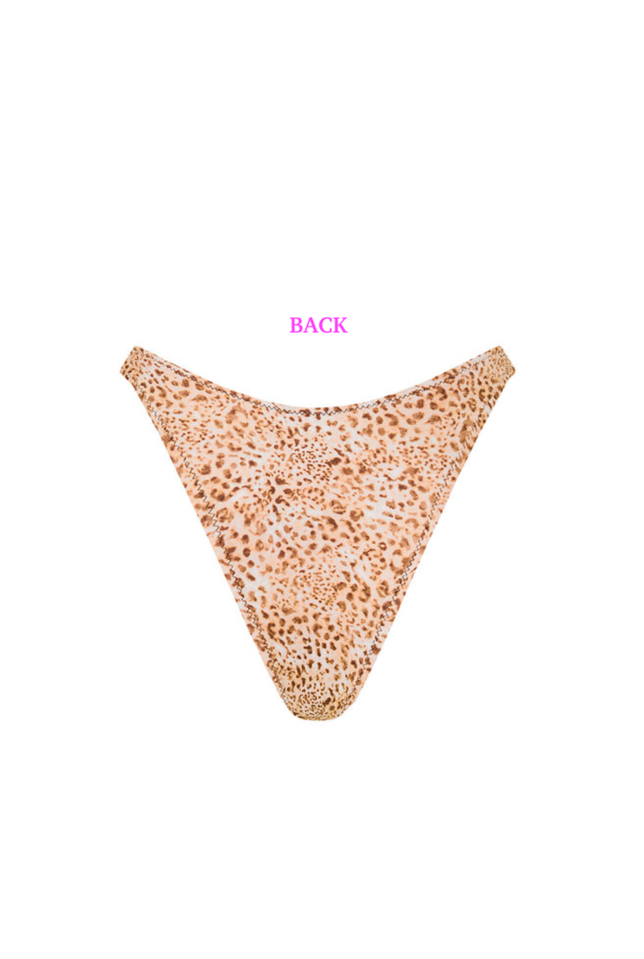 Kulani Kinis High Leg Vintage Bikini Bottom - Wild Skies