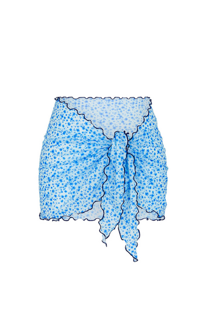 Kulani Kinis Mini Mesh Sarong - Dream Flower