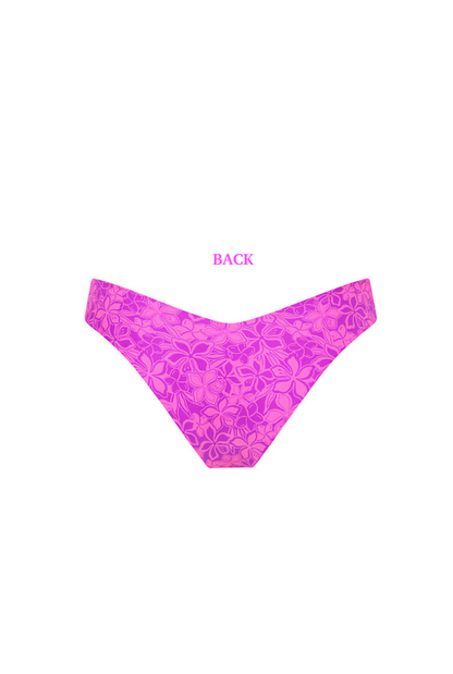 Kulani Kinis Cheeky V Bikini Bottom - Bubble Berry