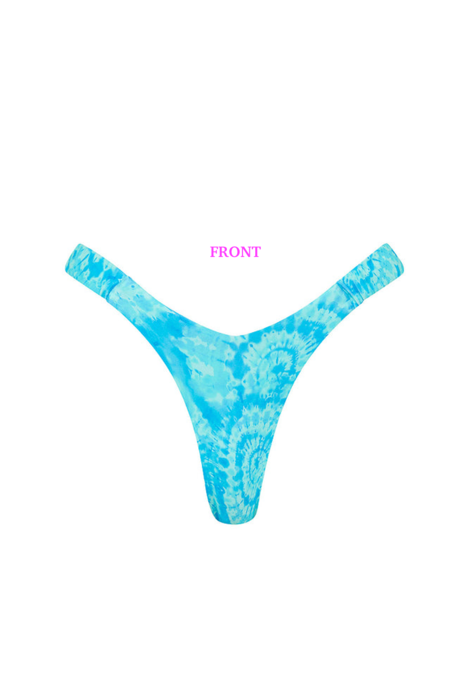 Kulani Kinis Retro Y Thong Bikini Bottom - Starry Seas