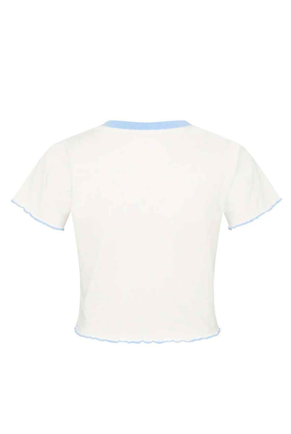 Kulani Kinis Lettuce Cropped Mini Tee - Blue Crush