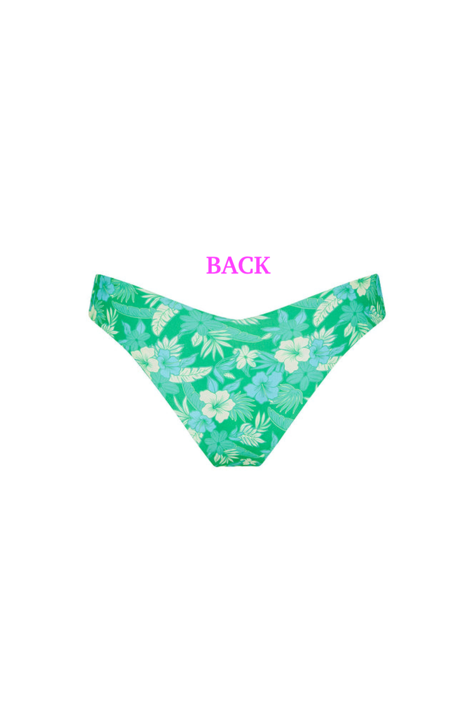 Cheeky V Bikini Bottom - Barefoot Breeze