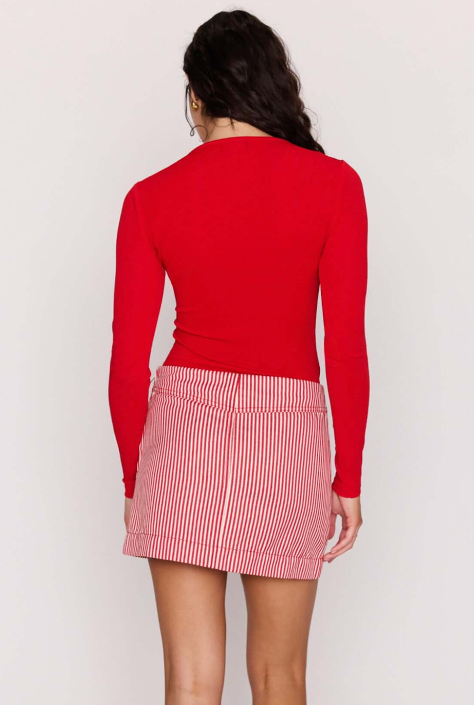 MINKPINK Rosa Twist Front Top - Red