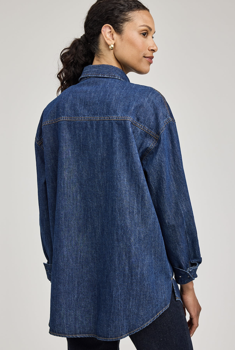 Gentle Fawn Whitney Denim Button Down Shirt