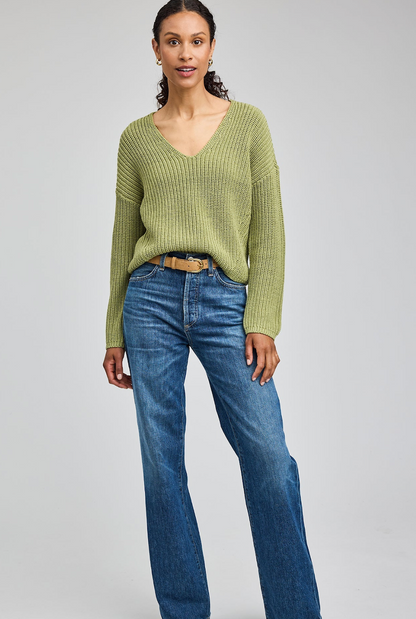 Gentle Fawn Spencer V-Neck Knit Sweater