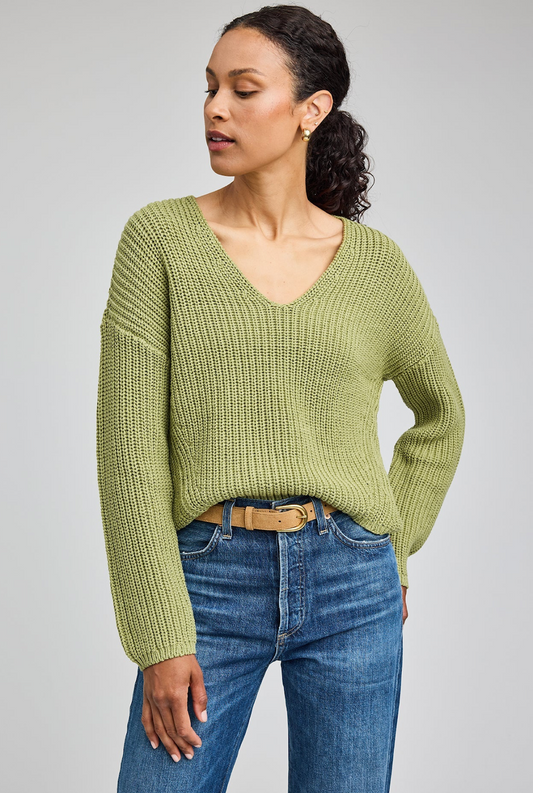 Gentle Fawn Spencer V-Neck Knit Sweater