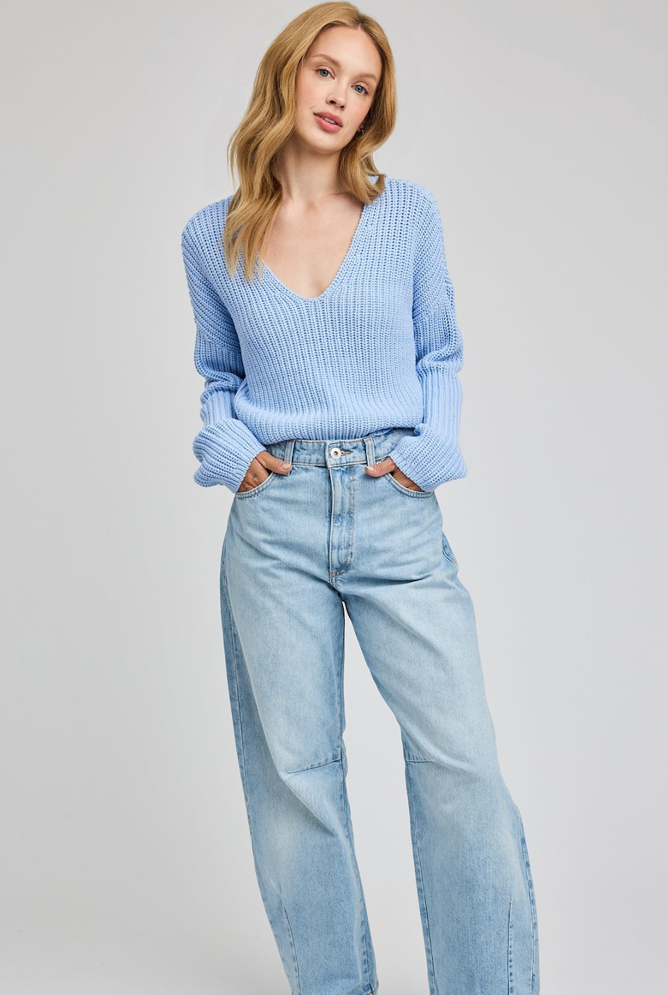 Gentle Fawn Spencer V-Neck Knit Sweater