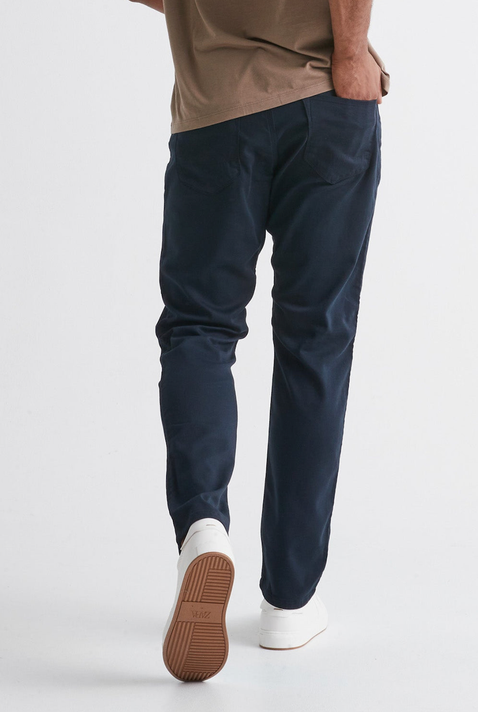 Duer No Sweat Athletic Taper Pant - Navy