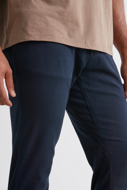 Duer No Sweat Athletic Taper Pant - Navy
