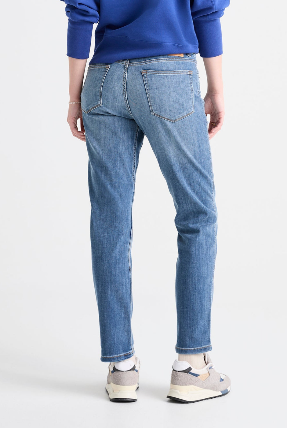 Duer Performance Denim Girlfriend Jean - Vintage Light Stone