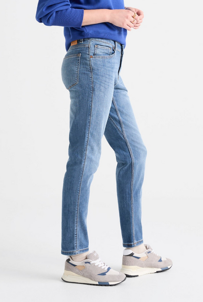 Duer Performance Denim Girlfriend Jean - Vintage Light Stone