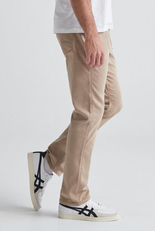 Duer No Sweat Athletic Taper - Desert Khaki