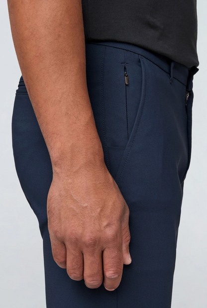 DUER NuStretch Relaxed Taper Trouser - Navy
