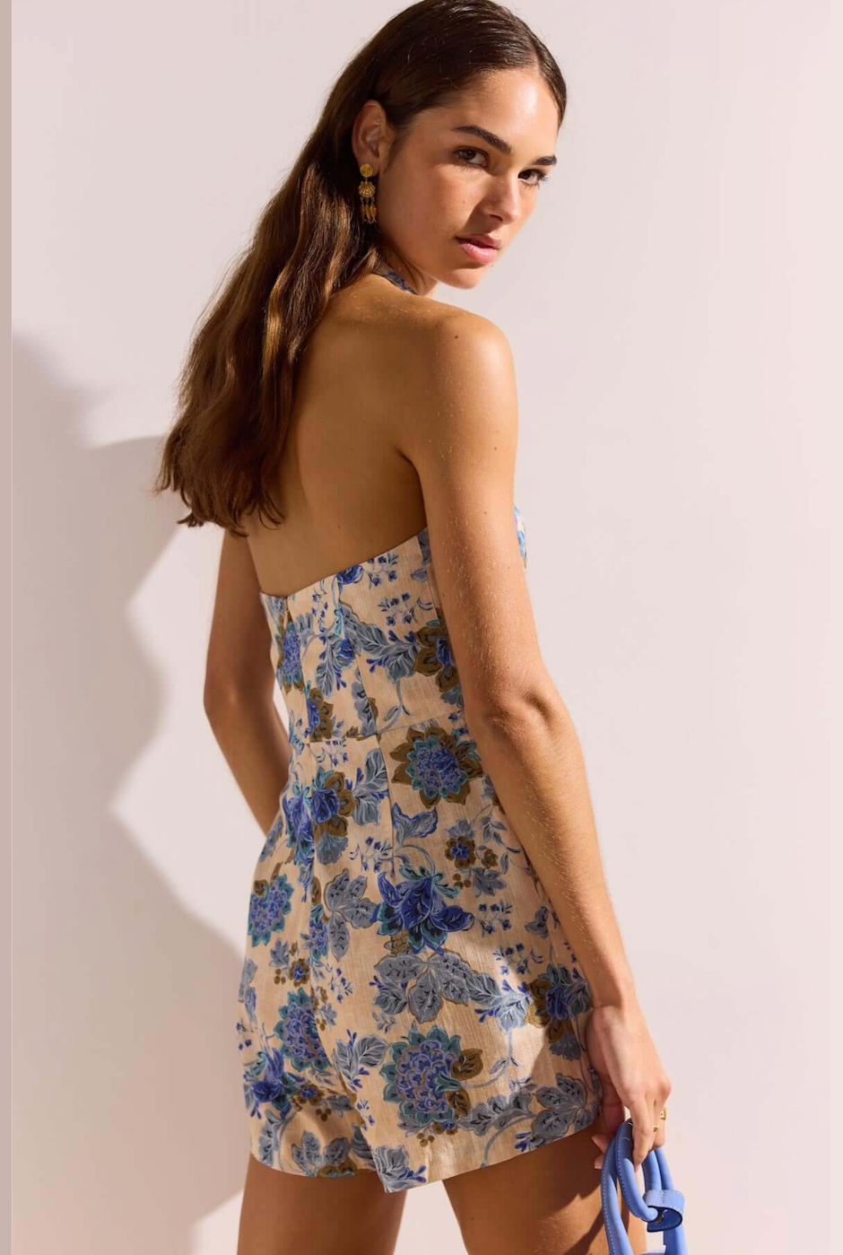 MINKPINK Lucia Halter Playsuit - Chintz Floral