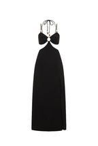 Kulani Kinis Beaded Cut Out Maxi Dress - Twilight Black
