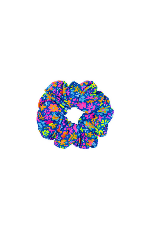 Kulani Kinis Hair Scrunchie - Electric Bloom