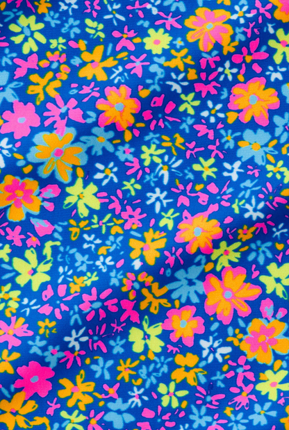 Kulani Kinis Invisible Underwire One Piece - Electric Bloom