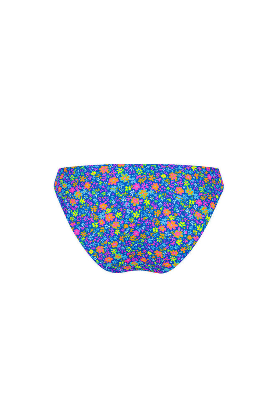 Kulani Kinis Minimal Full Coverage Bikini Bottom - Electric Bloom