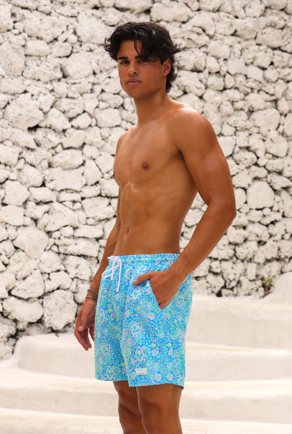 Kulani Kinis Men's Swim Trunks - Stargaze