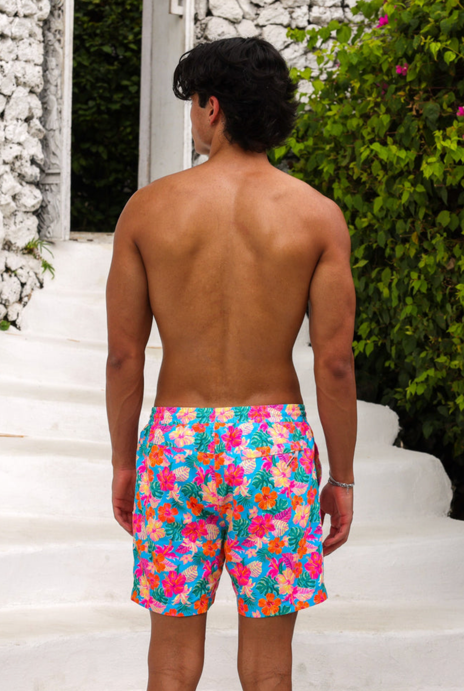 Kulani Kinis Men's Swim Trunks - Paradise Pop