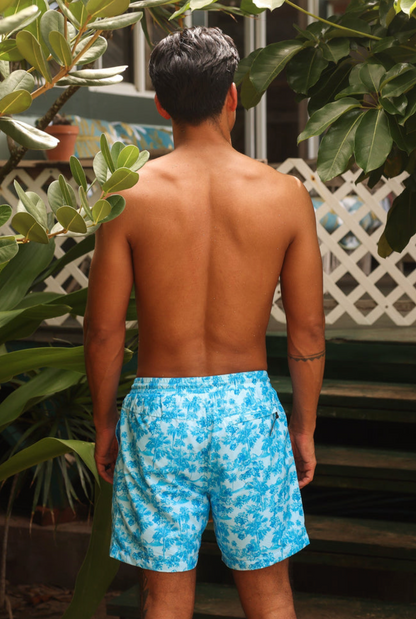 Kulani Kinis Men's Swim Trunks - Ocean Paradise