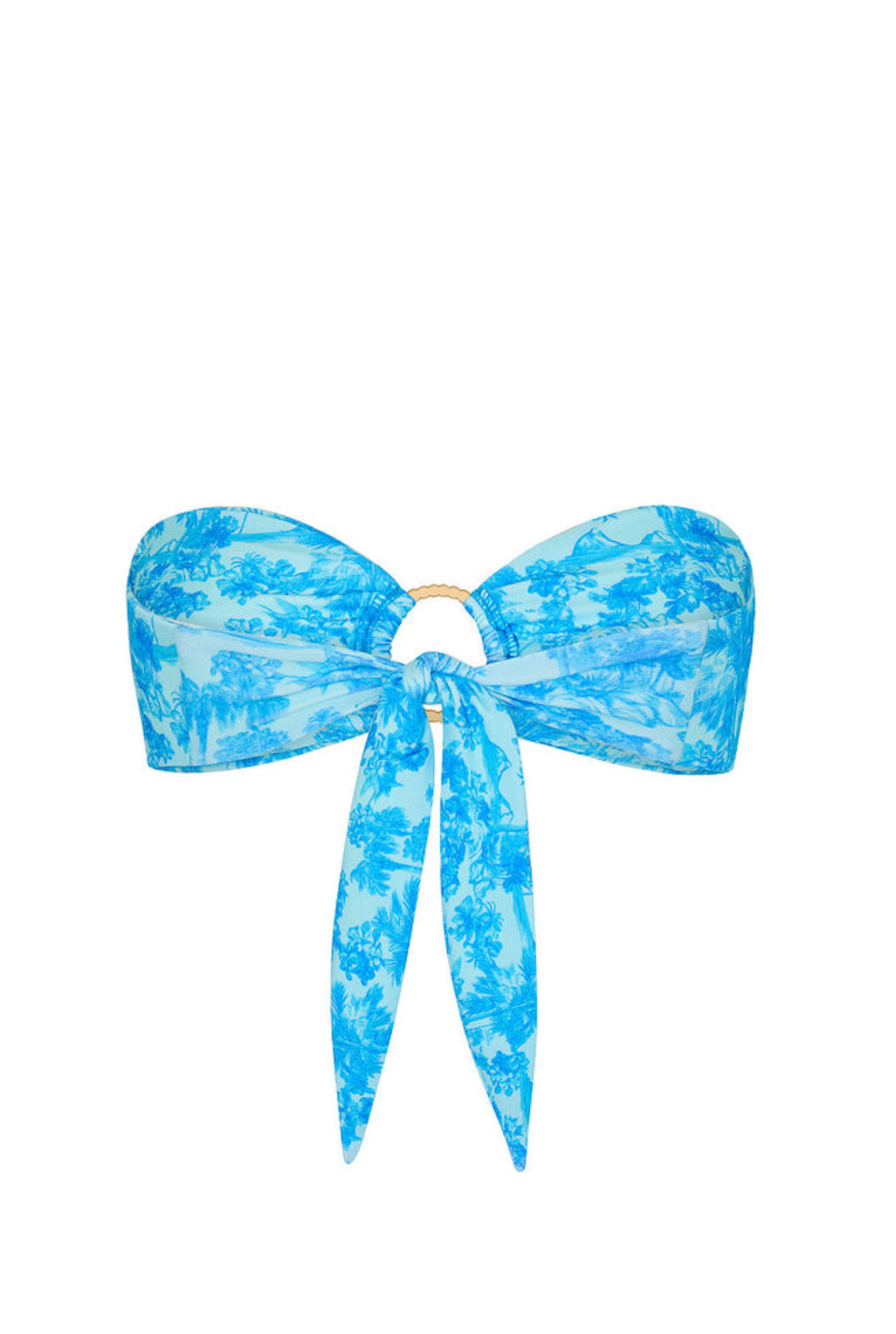 Kulani Kinis Strapless Bandeau Bikini Top - Ocean Paradise