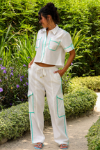 Kulani Kinis Essential Cargo Pants - Crystal Tides