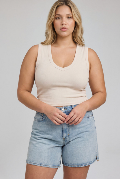 Gentle Fawn Crawford Tank - Alabaster