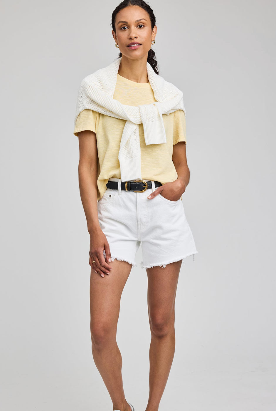 Gentle Fawn Fable Top - Cornsilk