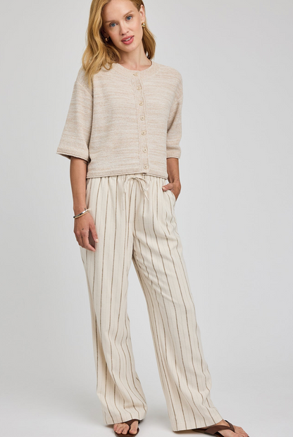 Gentle Fawn Finley Pant - Linen Stripe