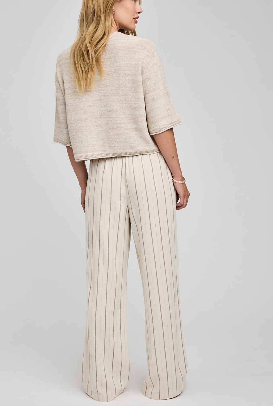 Gentle Fawn Finley Pant - Linen Stripe