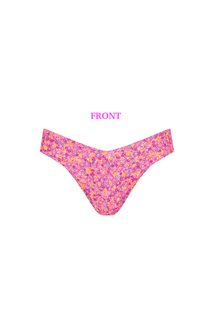 Kulani Kinis Cheeky V Bikini Bottom - Gelato Bloom