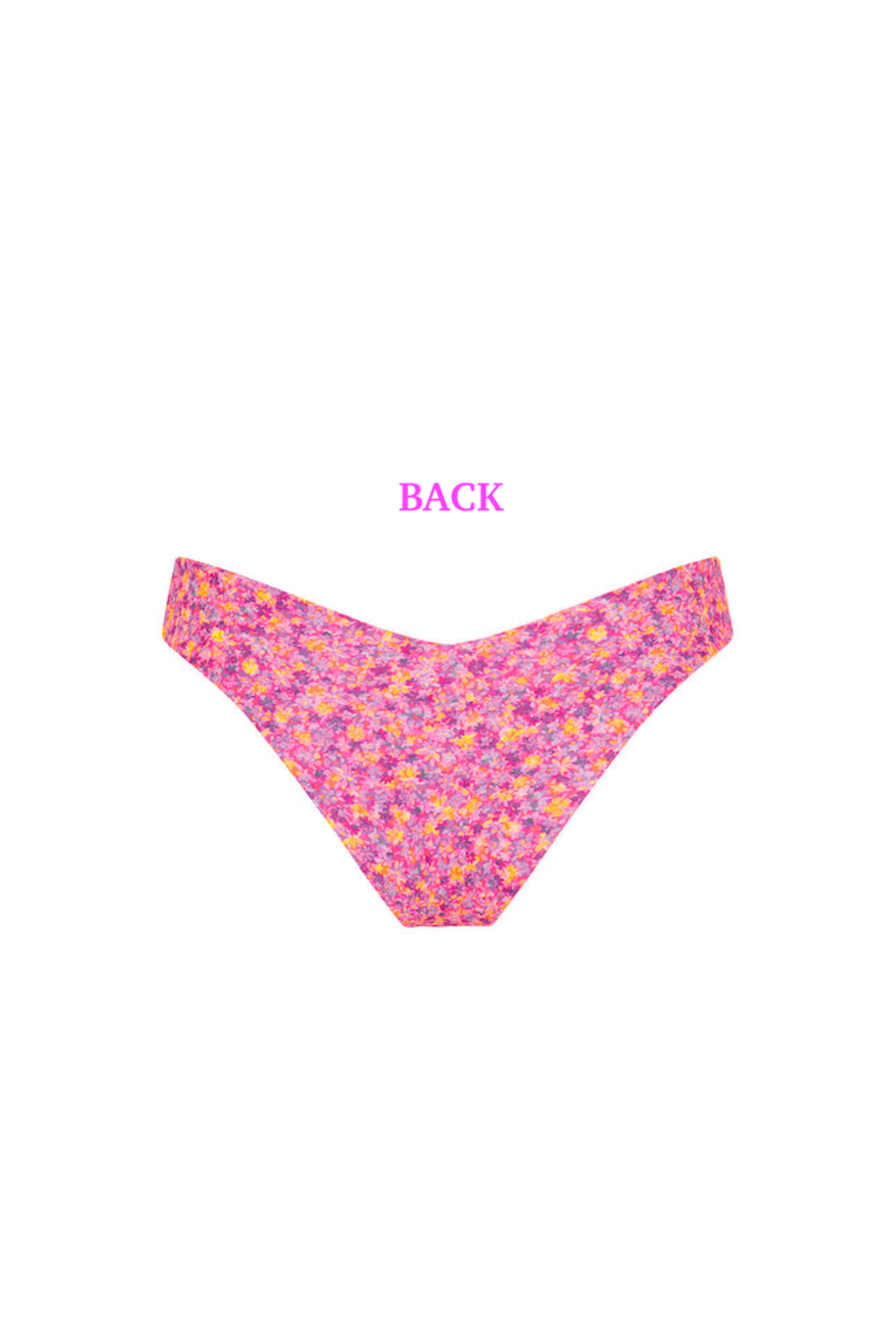 Kulani Kinis Cheeky V Bikini Bottom - Gelato Bloom