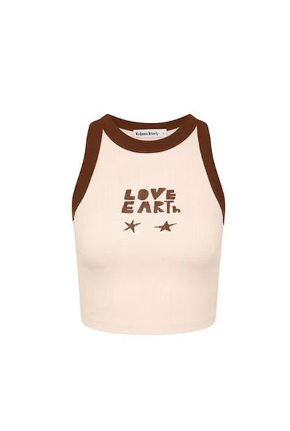 Kulani Kinis Bind Crop Tank Top - Starry Love