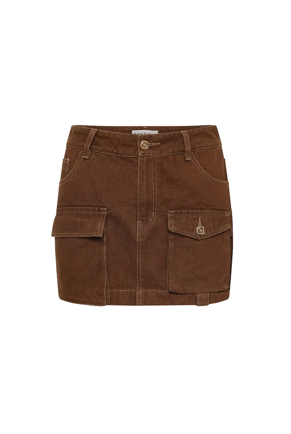 Kulani Kinis Mini Cargo Skirt - Coco