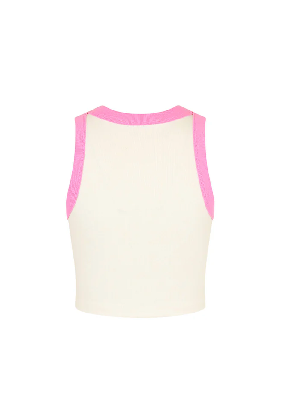 Kulani Kinis Embroidered Crop Tank Top - Pink Skies