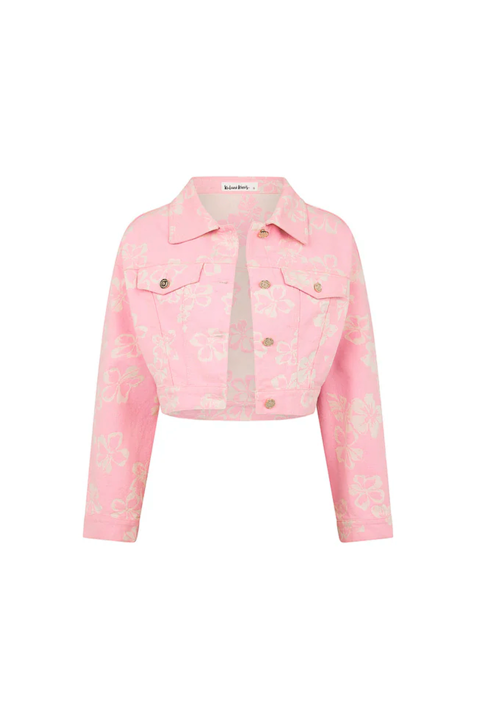 Kulani Kinis Cropped Denim Jacket - Pixie Denim