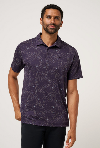 TravisMathew Just My Type Polo - Purple Velvet