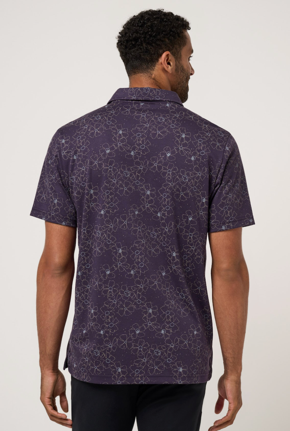 TravisMathew Just My Type Polo - Purple Velvet