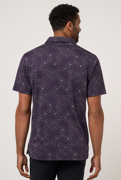 TravisMathew Just My Type Polo - Purple Velvet