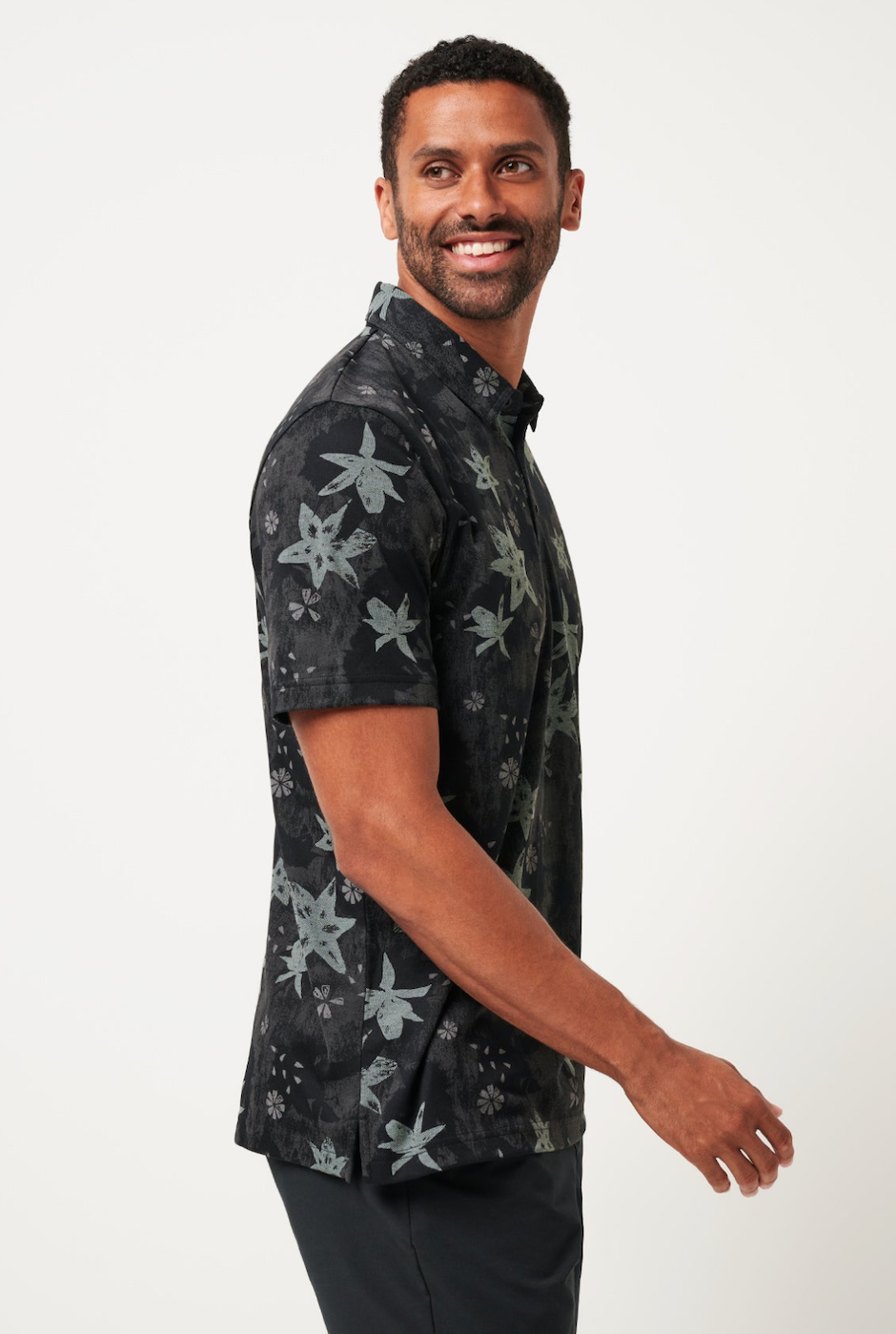TravisMathew Trek Tide Polo - Black