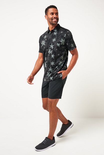 TravisMathew Trek Tide Polo - Black