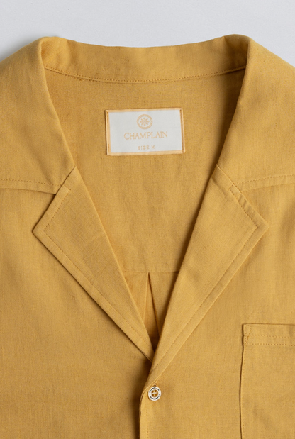 Champlain Linen Cuban Shirt